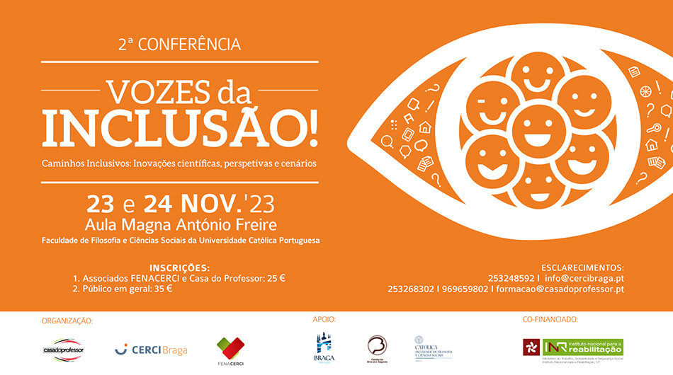 2ª Conferência Vozes da Inclusão em Braga